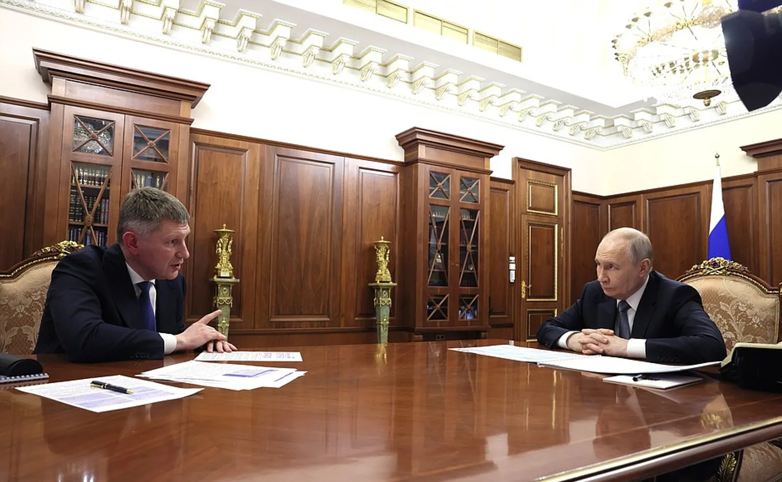 Рабочая встреча с Министром экономического развития Максимом Решетниковым