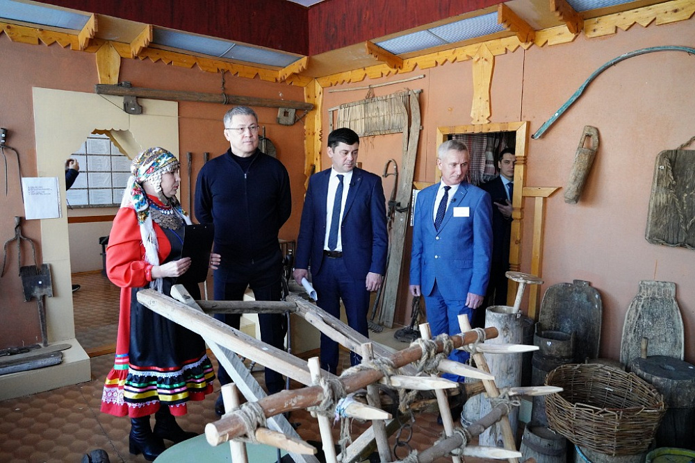 В Татышлинском районе реконструируют Удмуртский историко-культурный центр