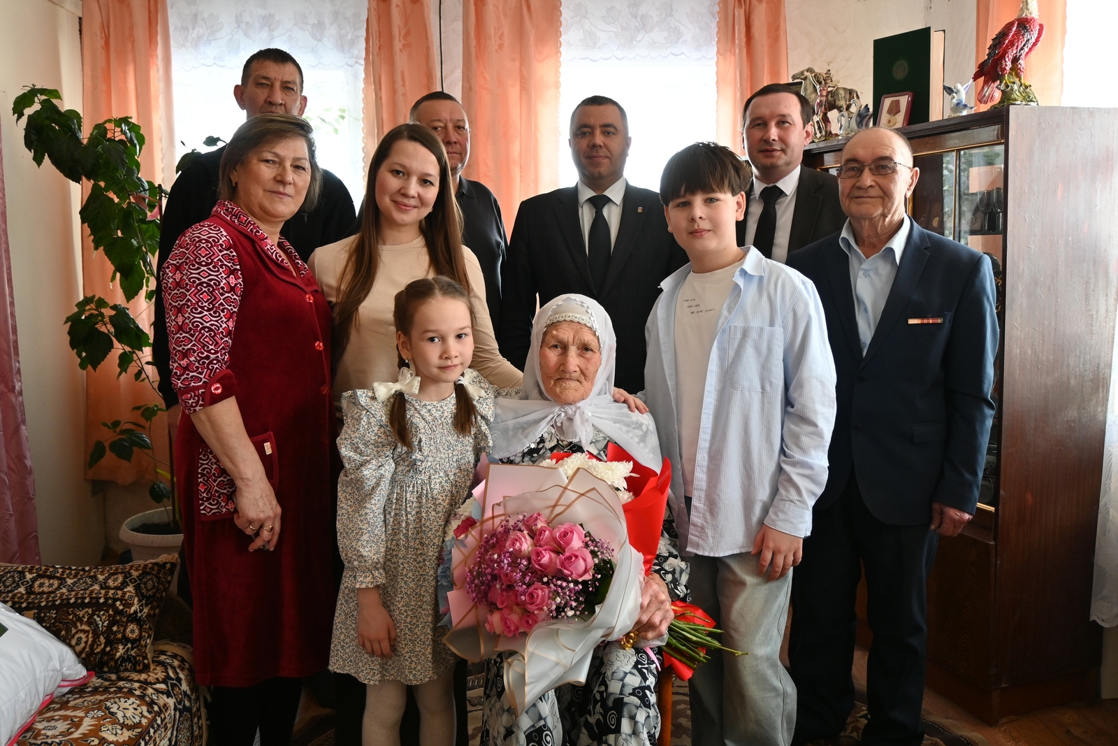 Ее гордость – дети и внуки