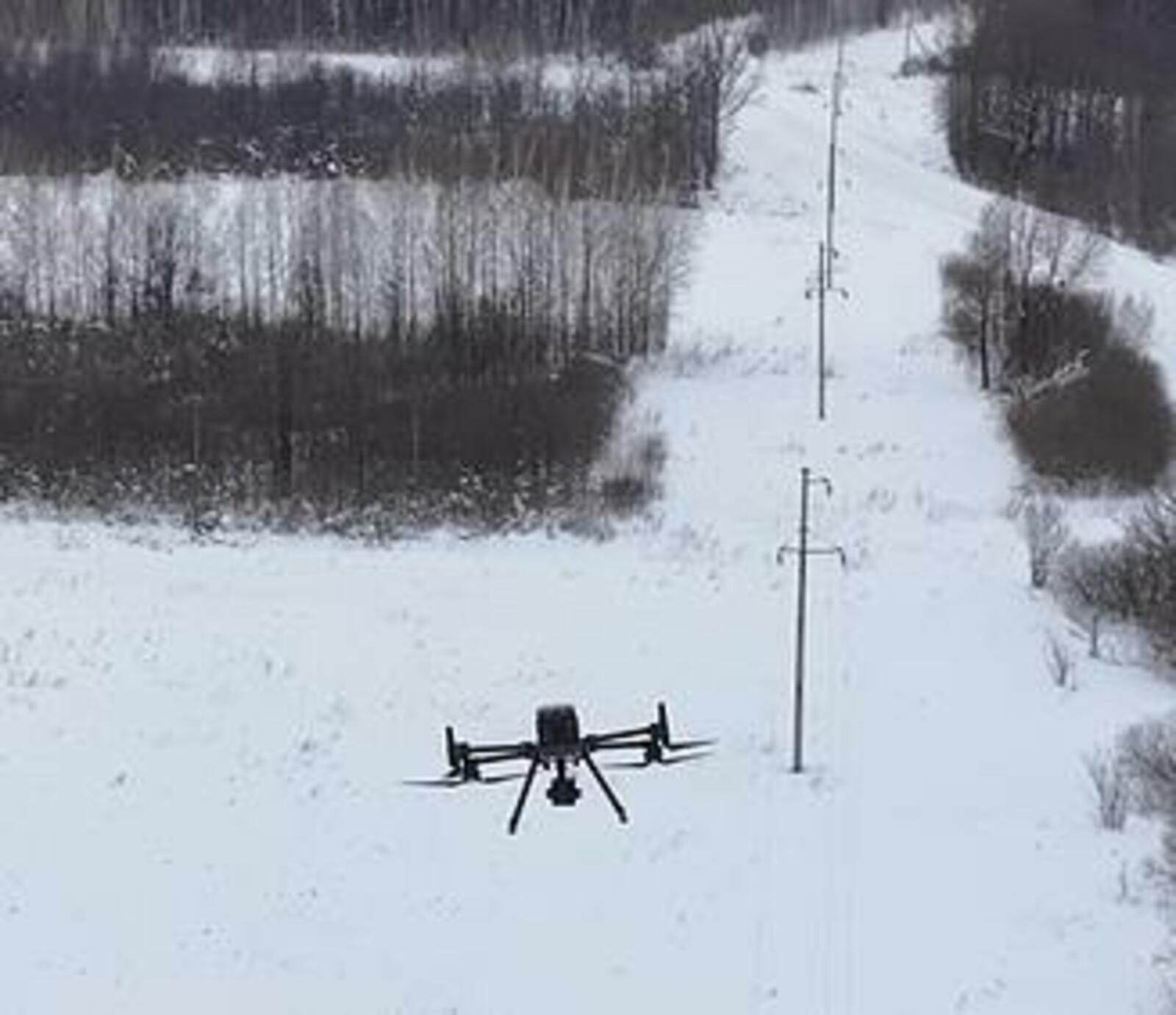 Предприятие «Башкирэнерго» применяет новую модель беспилотника