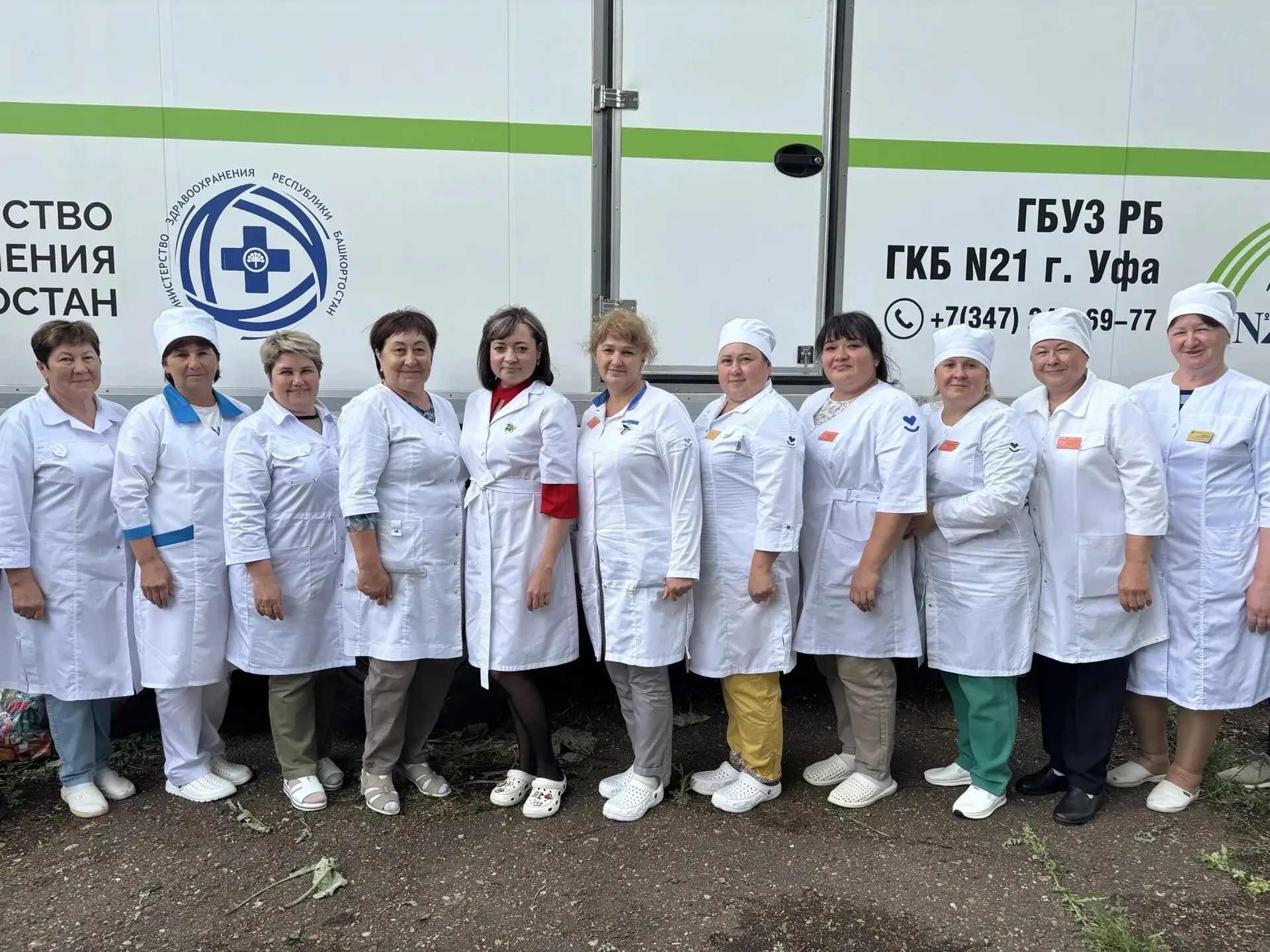 Два дня командной работы — два шага к здоровью жителей села!