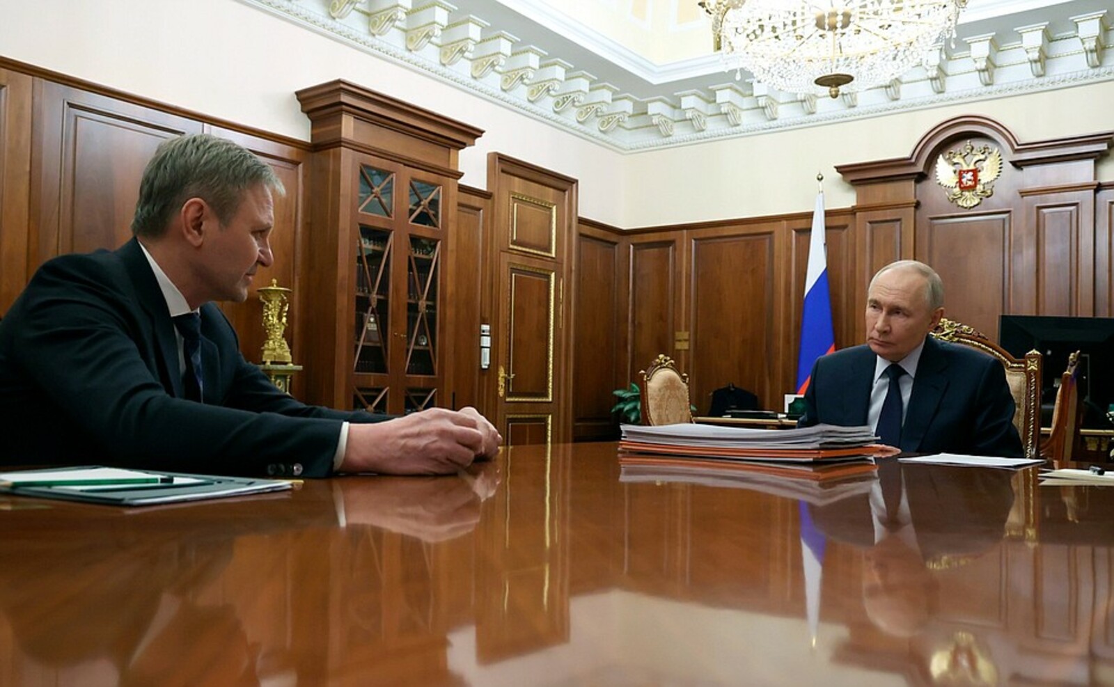 Встреча с председателем совета директоров группы «Мантера» Александром Ткачёвым