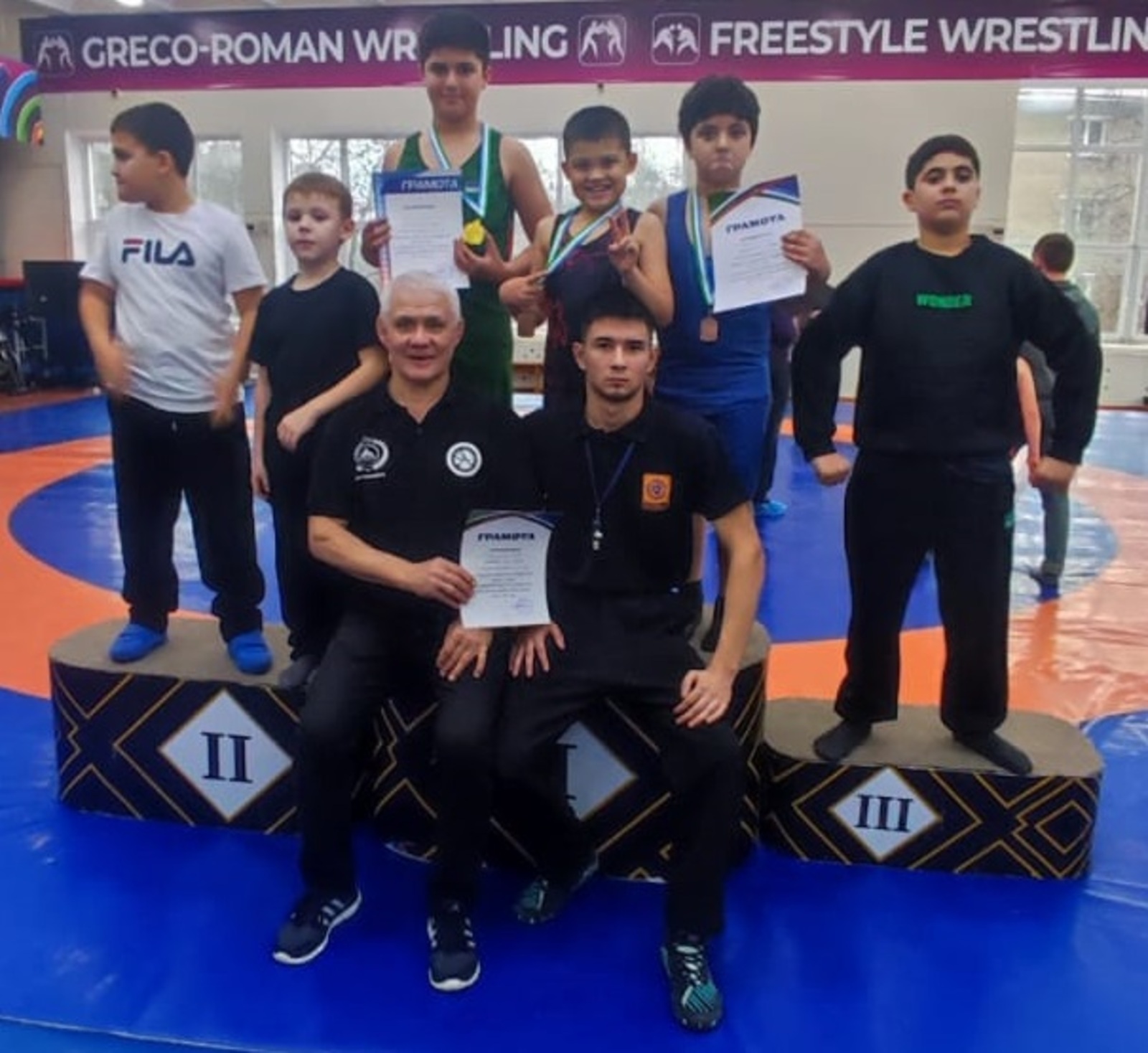 Открытое первенство  по греко-римской борьбе