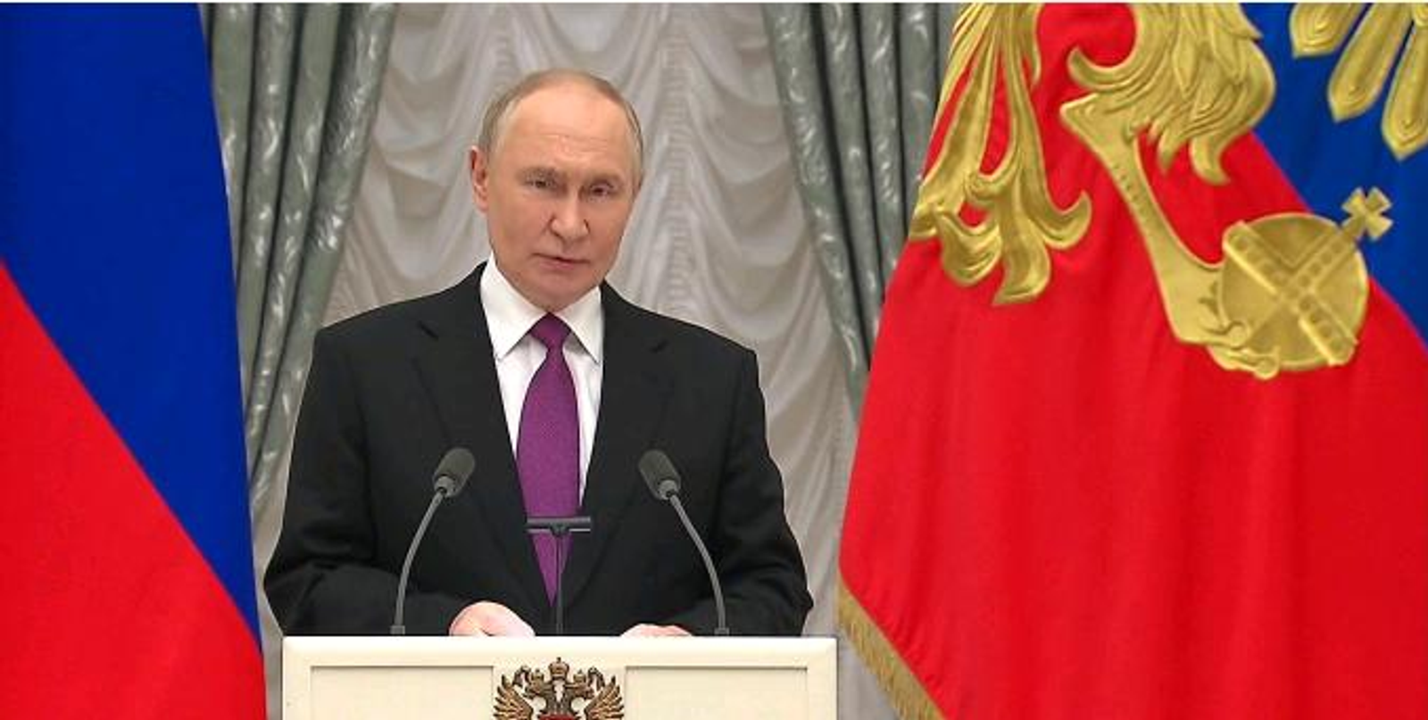 Церемония награждения разработчиков крылатой ракеты «Буревестник»