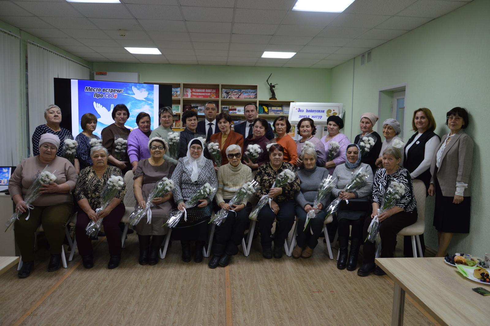 Дань уважения мамам Героев