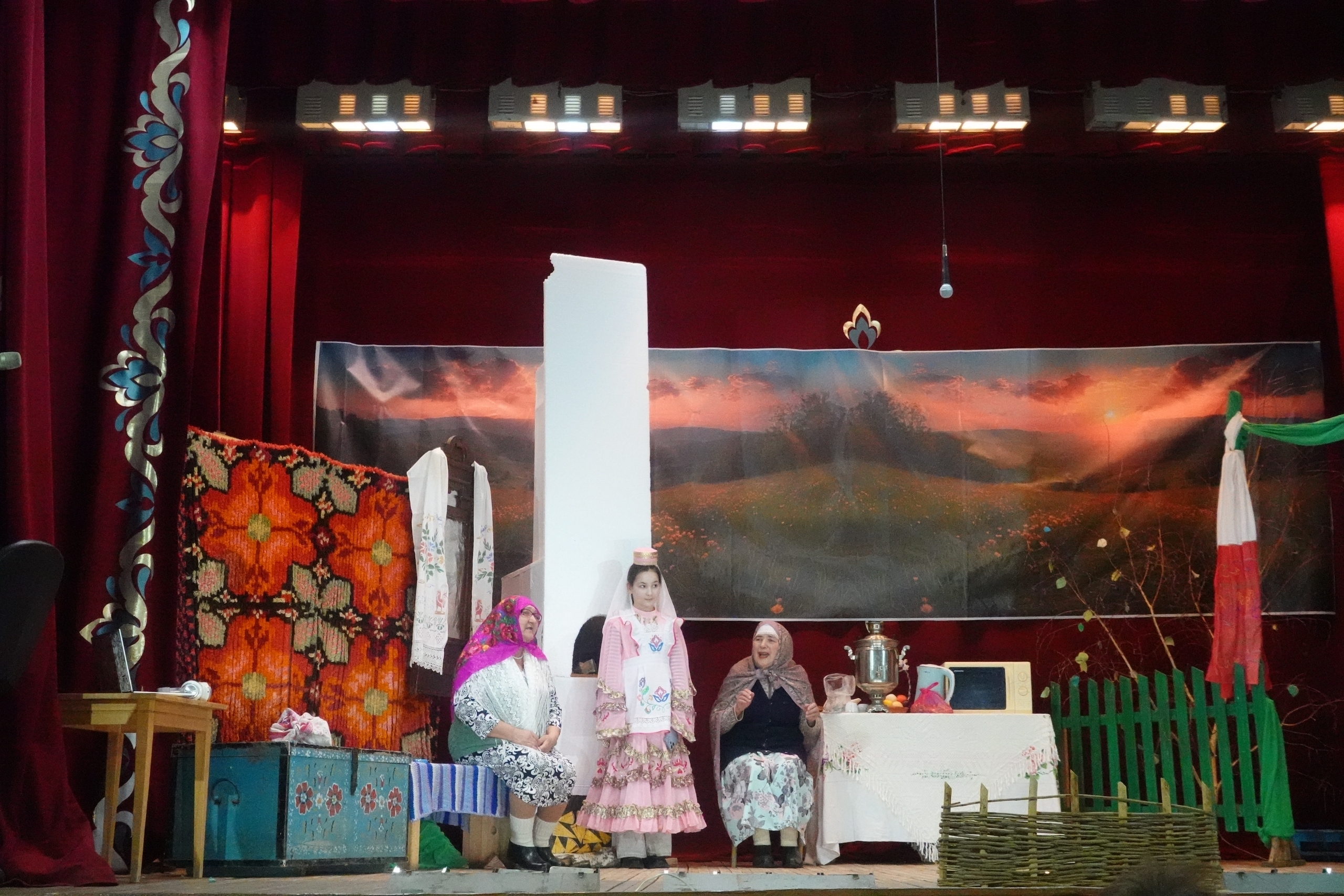 Как наши бабушки пряли