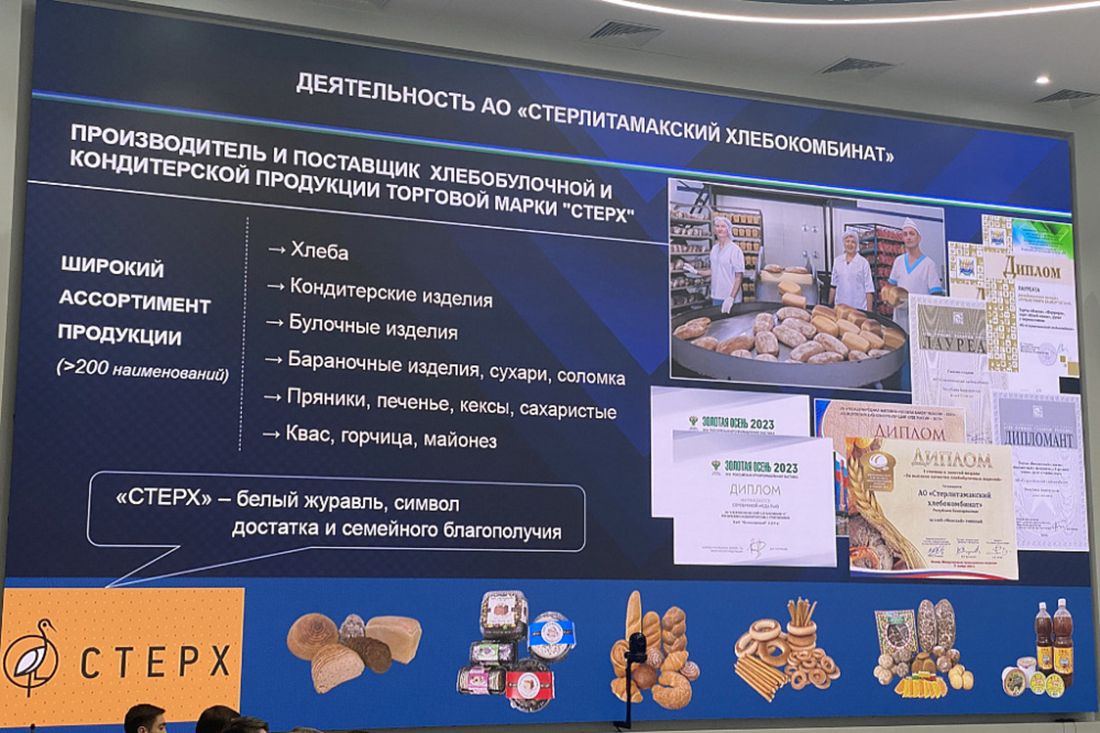 Стерлитамакский хлебокомбинат в 2023 году произвёл продукцию на 870 млн рублей