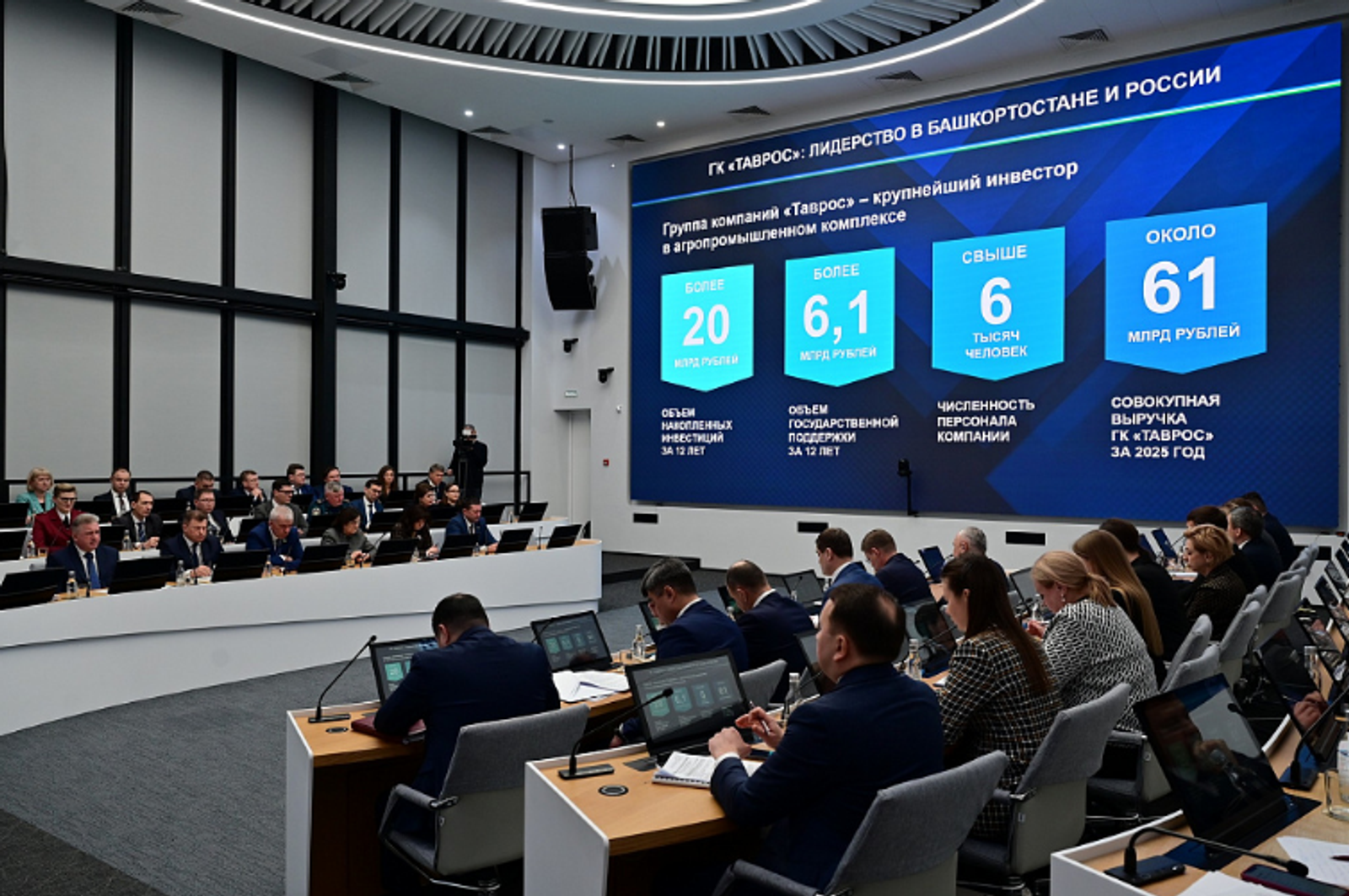 Группа компаний«ТАВРОС»инвестировала в экономикуБашкортостана более 20 млрд руб