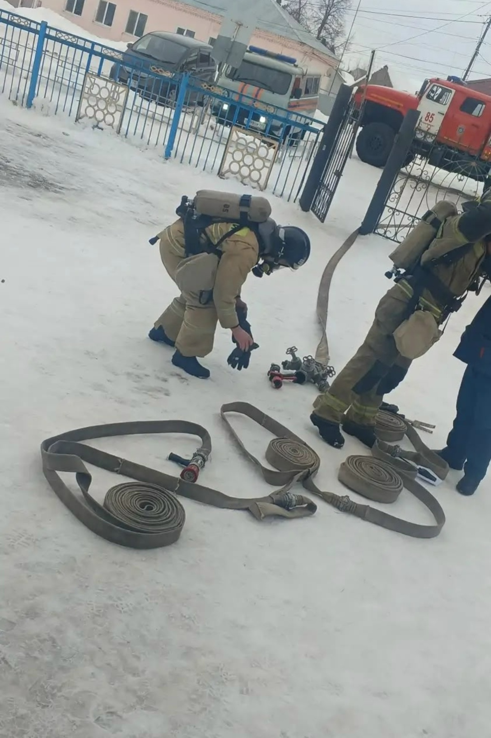 Состоялись учения