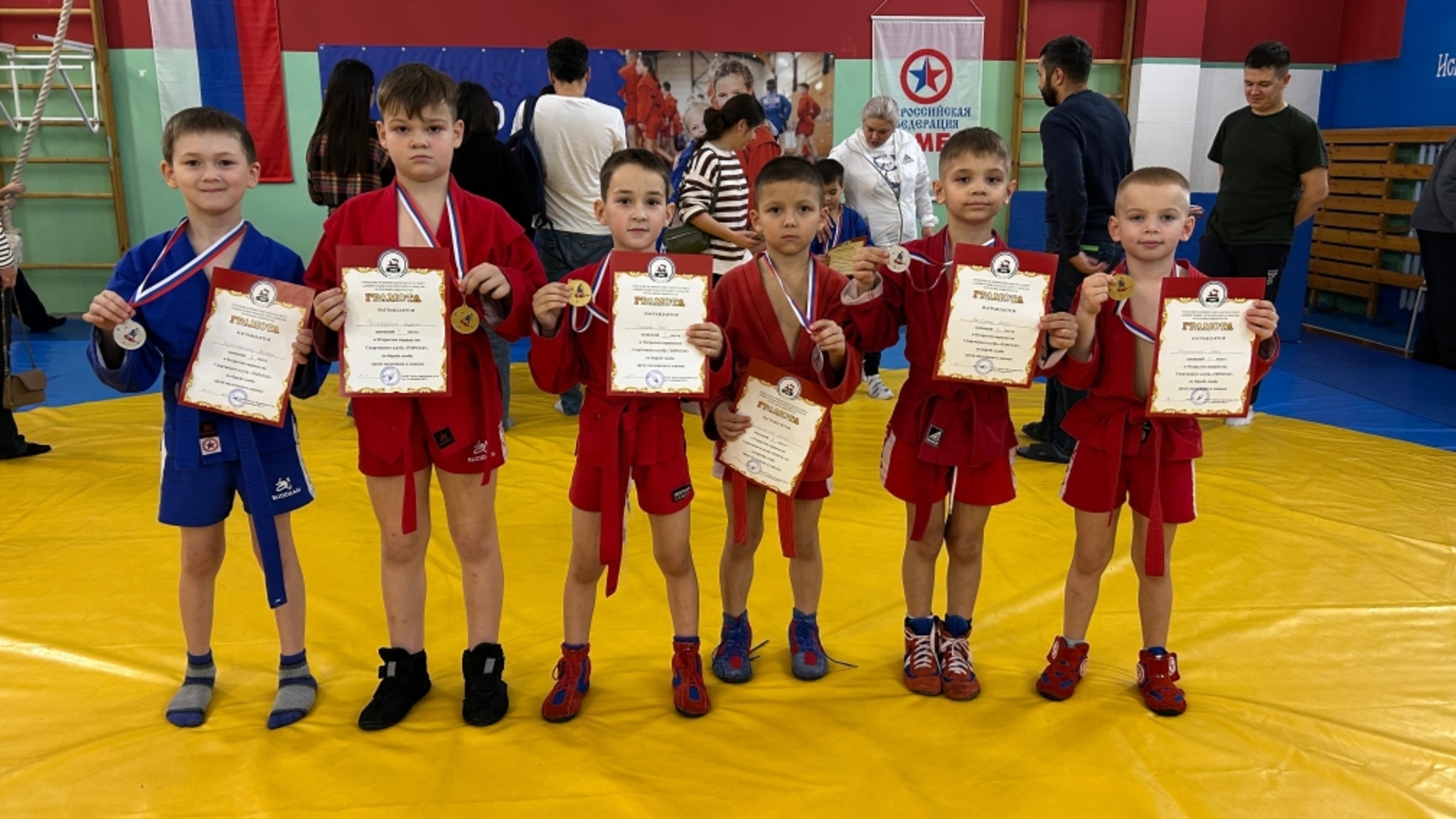 Наши самбисты – в числе лучших