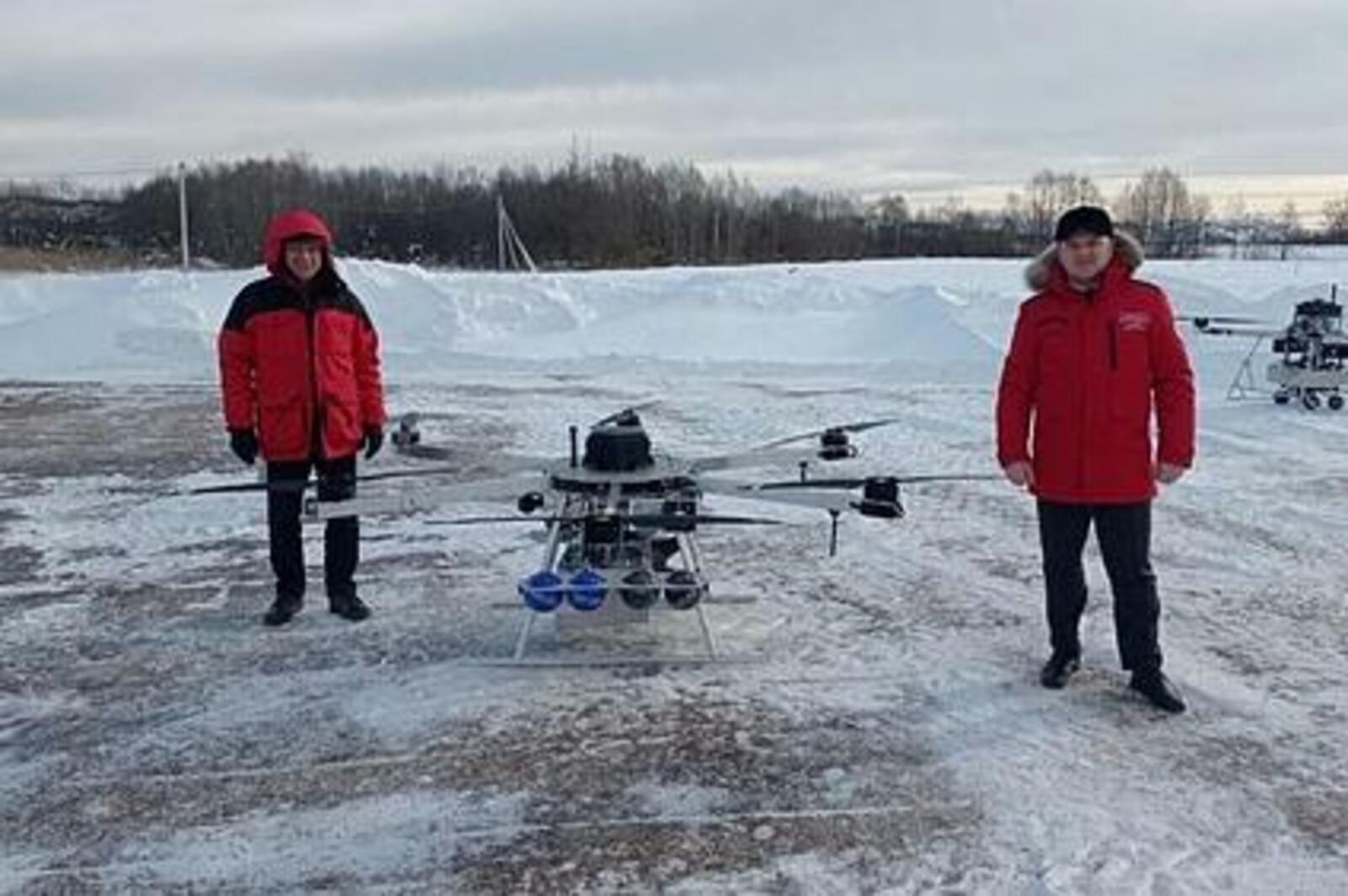 В Башкортостане успешно протестировали противопожарный беспилотный летательный