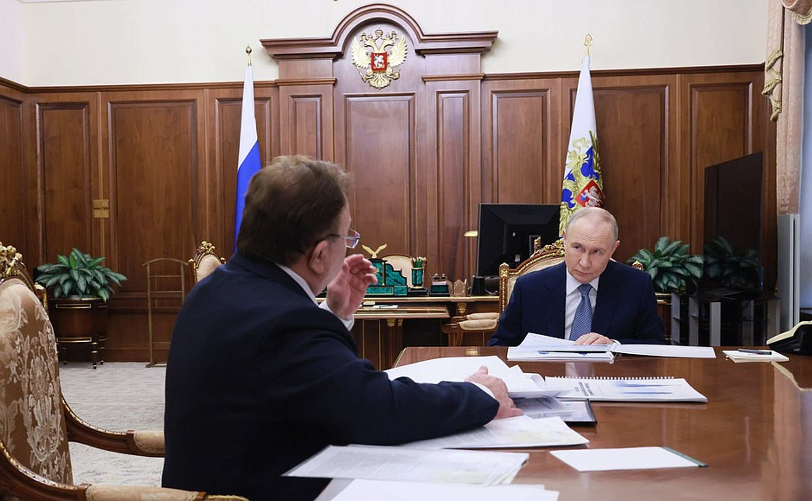 Встреча с главой Ингушетии Махмуд-Али Калиматовым