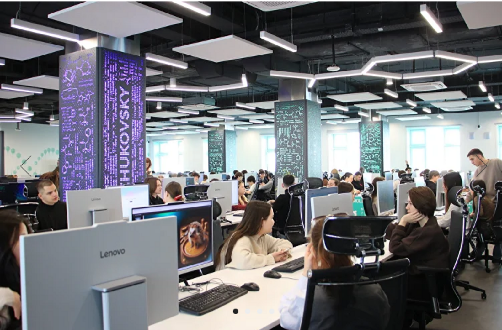 УчастникамиЛекторияНОЦпо искусственному интеллекту стали 200студентов республики