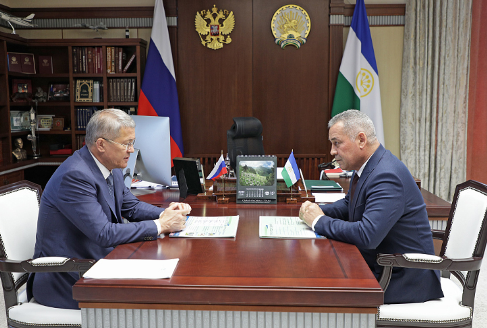 Рабочая встреча с главой администрации Салавата Маратом Загидуллиным