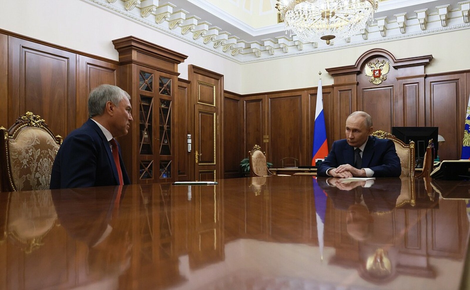 Встреча с Председателем Государственной Думы Вячеславом Володиным