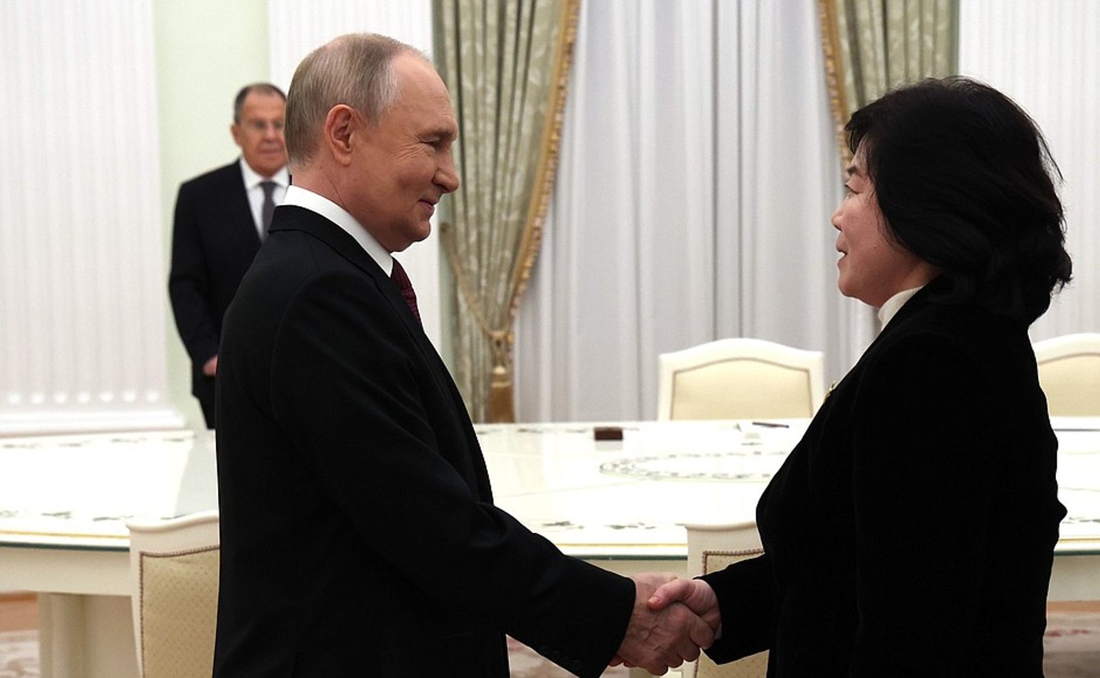 Встреча с Министром иностранных дел КНДР Цой Сон Хи